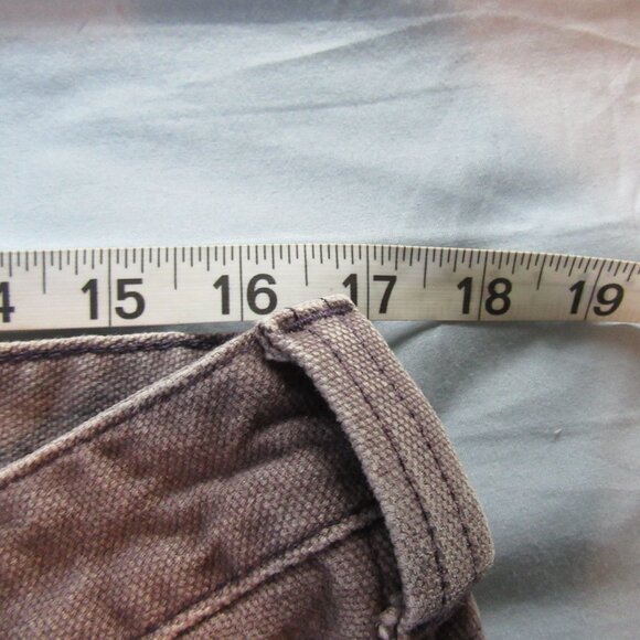 Womens Dovetail Workwear Double Knee Work Pants Sz 16/30 Brown - Picture 7 of 8